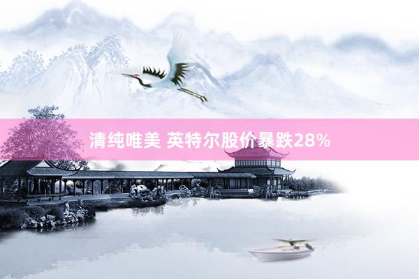 清纯唯美 英特尔股价暴跌28%