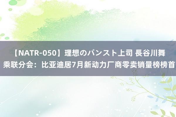 【NATR-050】理想のパンスト上司 長谷川舞 乘联分会：比亚迪居7月新动力厂商零卖销量榜榜首